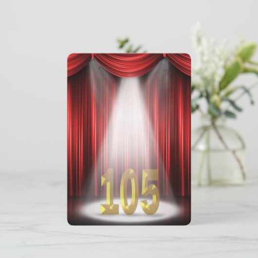 Invitation 105e fête d'anniversaire (Debout devant)