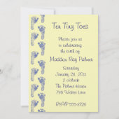 Invitation 10 minuscules orteils (Devant)