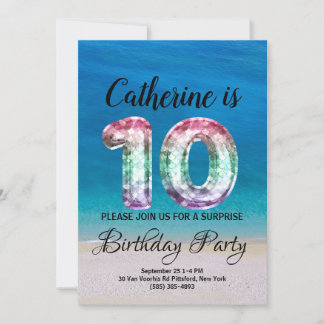 Invitation 10e anniversaire
