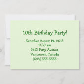 Invitation 10e anniversaire ! (Dos)