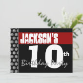 Invitation 10e anniversaire de la fête des Noirs et Blanches  (Debout devant)