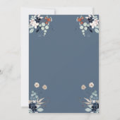 Invitation 10e Anniversaire de Mariage Santé à 10 Ans de Fête (Dos)