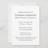 Invitation 11 Photo Instagram Collage Anniversaire (Devant)