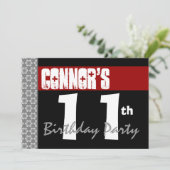 Invitation 11e anniversaire de la fête des Noirs et Blanches (Debout devant)