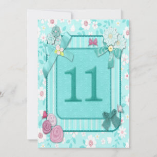 Invitation 11e anniversaire de naissance