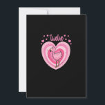 Invitation 12 ans mignonne Flamant rose Anniversaire fille 12<br><div class="desc">Funny Flamingo Gift for men,  Gift for women,  wife,  husband,  son,  daughter,  grandson,  granddaughter. Design Gift Idea for Birthday,  Christmas,  Anniversary,  Fathers day,  Mothers Day,  matching outfit men,  women,  father,  wife,  teacher.</div>