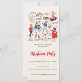 Invitation 12 Jours de Noël (Devant)