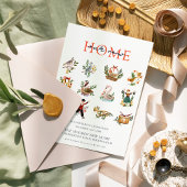 Invitation 12 Jours de Noël Fête de l'échauffement