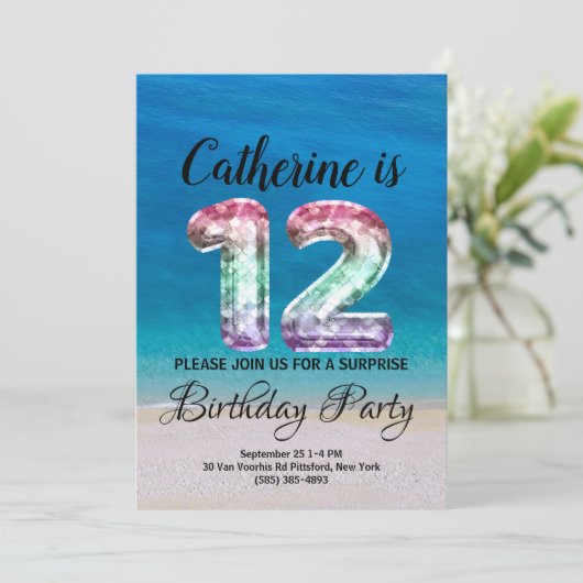 Invitation 12e anniversaire (Debout devant)