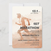 Invitation 13,1miles 1ST Marathon-Post Marathon Party (Devant)