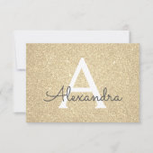 Invitation 13e anniversaire Sparkle Luxury Gold Photo (Devant)