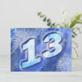 Invitation 13ème anniversaire (Debout devant)