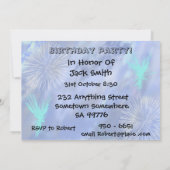 Invitation 13ème anniversaire (Dos)