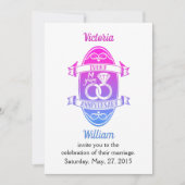 Invitation 14 ans traditionnel ivoire 14e anniversaire de mar (Devant)
