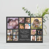 Invitation 14 Collage de photos (Debout devant)