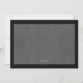 Invitation 14 Collage de photos (Dos)