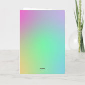 Invitation 15 Anniversaire Voyage de jalon et de mémoire (Dos)