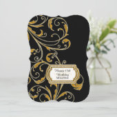 Invitation 15E Anniversaire de la fête Glam Old Hollywood Reg (Debout devant)