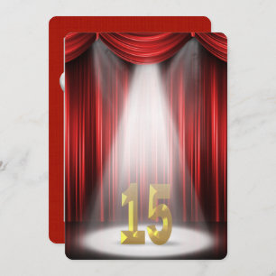 Invitation 15e anniversaire du Mariage