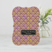 Invitation 15E Anniversaire Fête Glam Gatsby Style Gatsby (Debout devant)