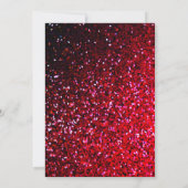 Invitation 15ème anniversaire Bourgogne Rouge Parties scintil (Dos)