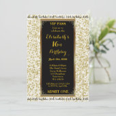 Invitation 16,Anniversaire 16,Parties scintillant ivoire,bill (Debout devant)