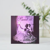INVITATION 16 FÊTE D'ANNIVERSAIRE SUCRE, PURPLE ROSE DOMMASQU (Debout devant)