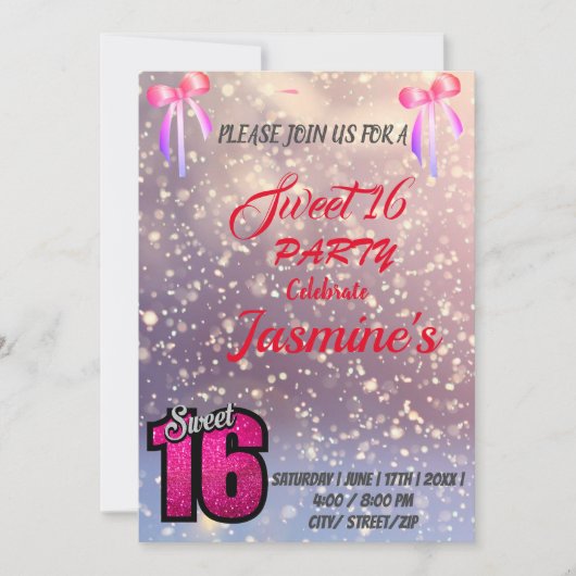 INVITATION 16 INVITATOINE (Devant)