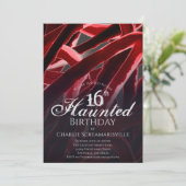 Invitation 16 Seizième fête d'anniversaire (Debout devant)