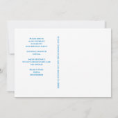 Invitation 16 Tye Dye Typographie Anniversaire (Dos)