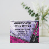 Invitation 16e anniversaire de Freakin Rockin (Debout devant)