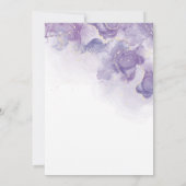 Invitation 16ème Soft Purple Lavender Soft Soft Soft Purple F (Dos)