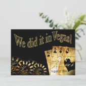 Invitation 16h30 Mariage de luxe de Gary & Katy à Las Vegas (Debout devant)