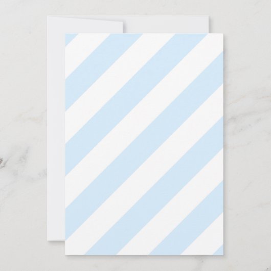 Invitation 17e anniversaire - Bleu et Ballons d'argent (Dos)