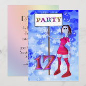 Invitation 17e anniversaire du jour du Saint-Esprit (Devant / Derrière)