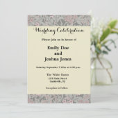 Invitation 1823 Antique Mariage Homme Femme Mode (Debout devant)