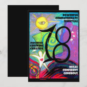 Invitation 18e (Devant / Derrière)