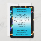 Invitation 18e anniversaire de fête Surprise (Dos)