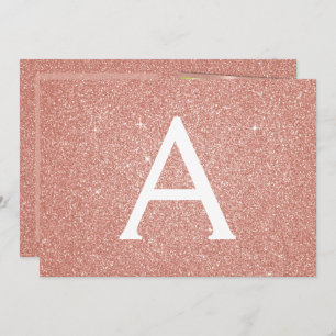 Invitation 18e Sparkle Rose Gold Blush Pink Photo