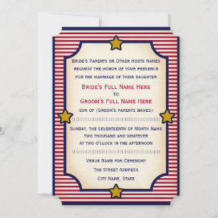 Invitation 1904 Bully Pulpit (Collection de Mariages)