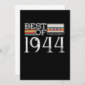 Invitation 1944 Vintage (Devant / Derrière)