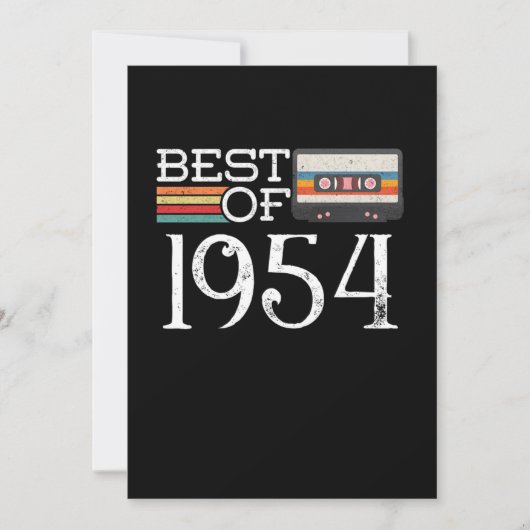 Invitation 1954 Vintage 66 (Devant)