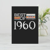 Invitation 1960 Vintage 60 (Debout devant)