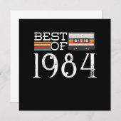 INVITATION 1984 (Devant / Derrière)