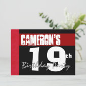 Invitation 19e anniversaire de la fête des Noirs et Blanches  (Debout devant)