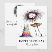 Invitation *_* 1 1 NOM DE LA PHOTO Anniversaire Personnaliser (Devant / Derrière)