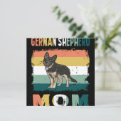 Invitation 1 German Shepherd Mom (Debout devant)