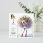 Invitation *~* 1 Imaginaire jolie femme douce Elf (Debout devant)