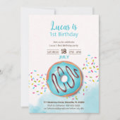 Invitation 1er anniversaire (Devant)