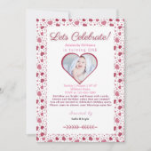 Invitation 1er anniversaire (Devant)